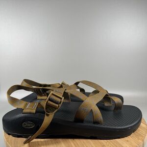 Chaco Z Cloud 2 Mens 13 Strappy Sport‎ Water Sandals Black Brown NEW